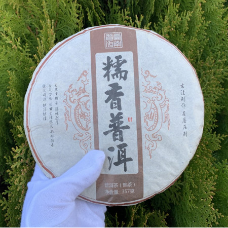 Восковый шу пуэр с рисовым привкусом Waxy Pu'er 357 г